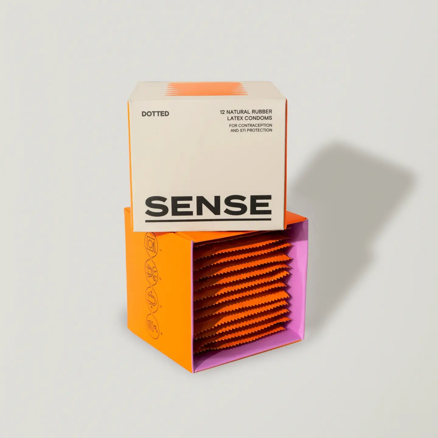 SENSE Dotted Latex Condoms