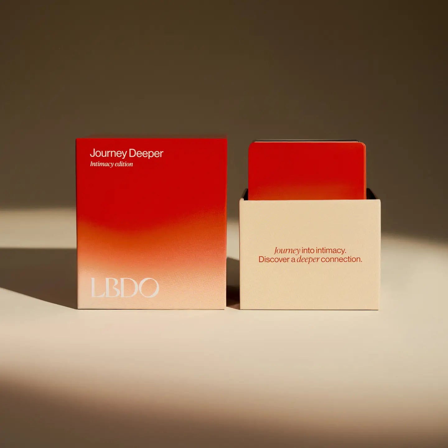 LBDO Journey Deeper: Intimacy Edition | Couples Card Game